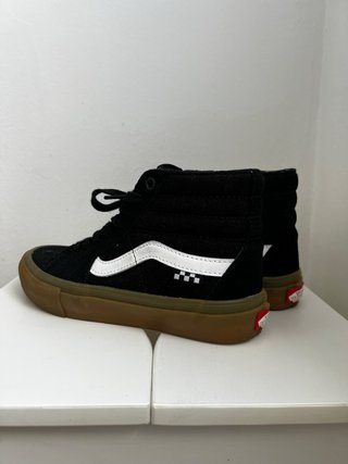 Vans Sk8-Hi Pro Zapatillas Negras Goma Marrón