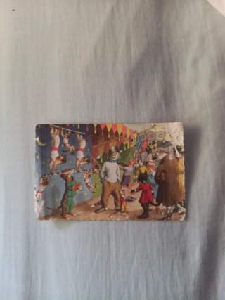2 Postales Vintage Circo