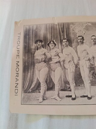 2 Postales Vintage Circo