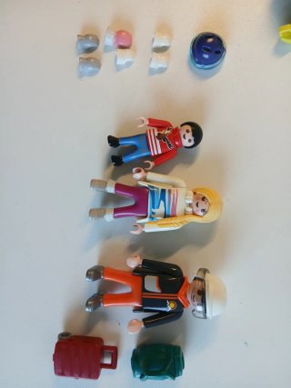Playmobil Nieve Coche y Motonieve