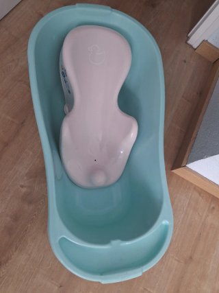 Bañera bebé con hamaca