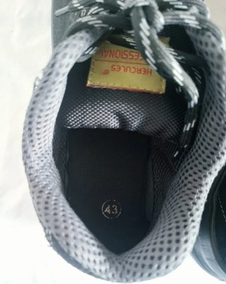 Zapatos de seguridad Hercules negros