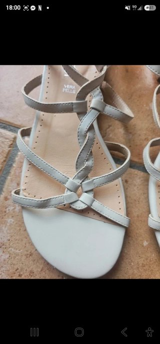 Sandali A.S. 98 vera pelle beige