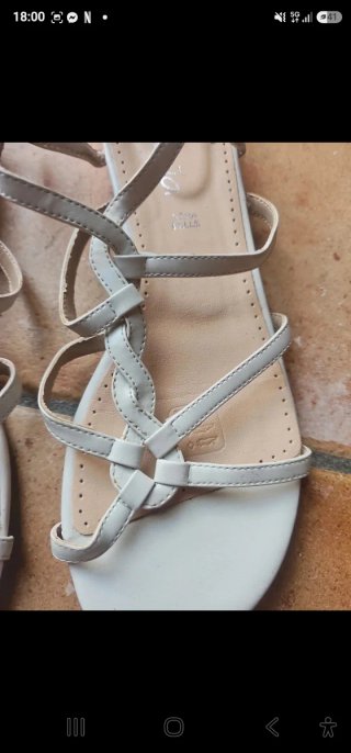 Sandali A.S. 98 vera pelle beige