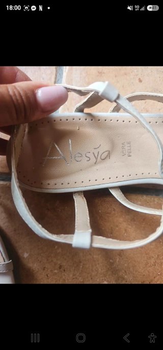 Sandali A.S. 98 vera pelle beige