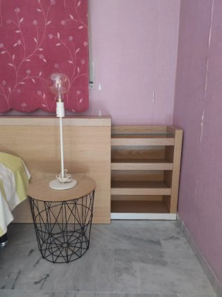 Cabecero Cama con Estanterías Integradas + colchón