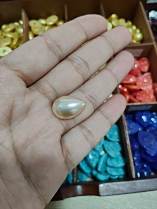 Lote abalorios cristal Swarovski y perlas
