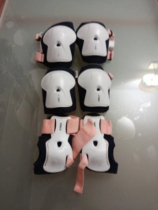 Pack Patines Oxelo Talla 35-38 + Accesorios