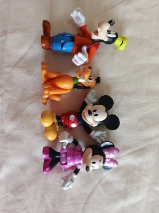 Lote Muñecos Mickey, Patrulla Canina y Peppa Pig