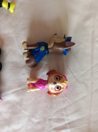 Lote Muñecos Mickey, Patrulla Canina y Peppa Pig