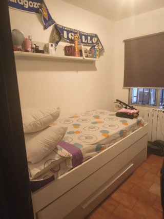 Cama nido con balda y 2 colchones
