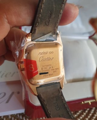 Cartier Santos 100 18K Oro Rosa Ref. 2879
