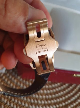 Cartier Santos 100 18K Oro Rosa Ref. 2879