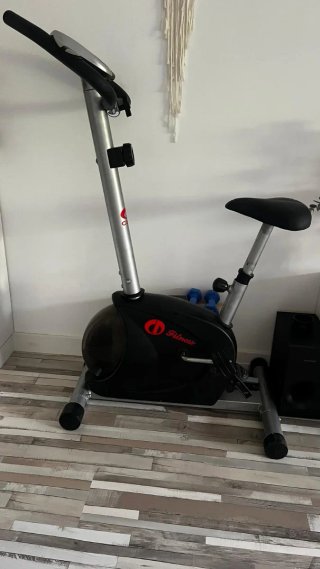 Bicicleta Estática Fitness Negra