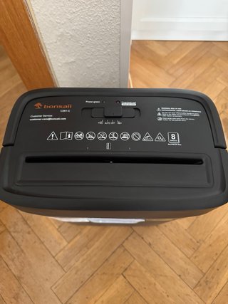 Destructora Papel Bonsaii C261-C 8 Hojas