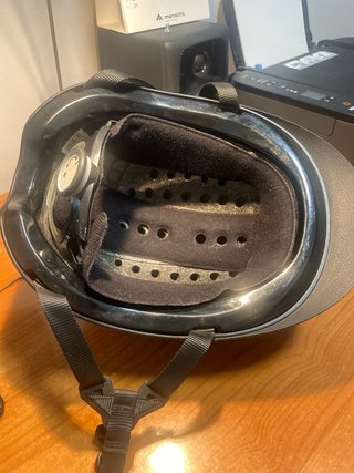 Casco Hípica Fouganza Negro T-S (52-55)