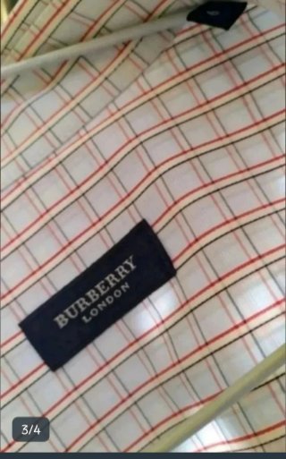 Camisa verano hombre BURBERRY Talla 60(Talla Grand