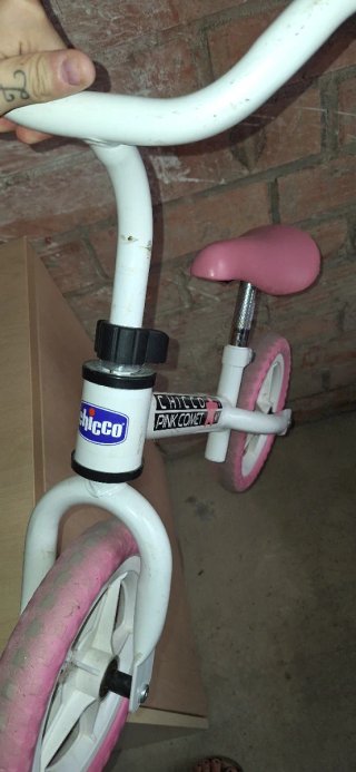 Bicicleta sin pedales Chicco Pink Comet
