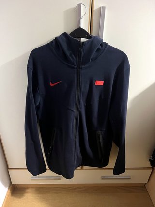 Sudadera con Capucha Nike Azul Marino Talla L