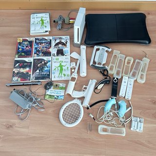 Nintendo Wii + Wii fit board +Accesorios y Juegos