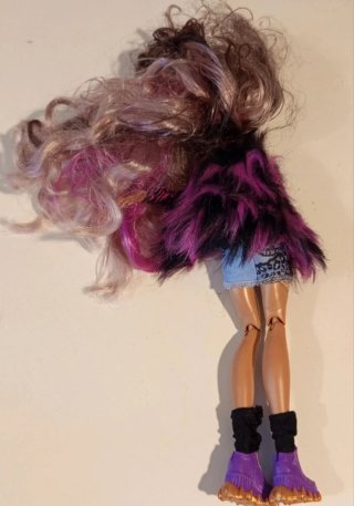 Monster High Clawdeen Wolf Muñeca Mattel Original