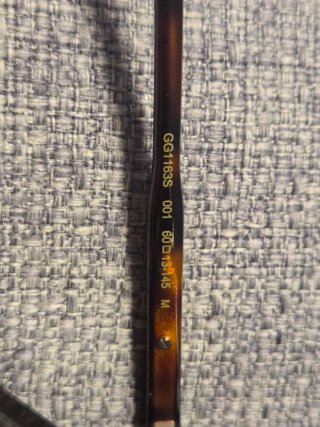 Gafas Gucci GG1163S aviador oro