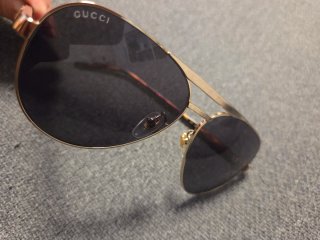 Gafas Gucci GG1163S aviador oro