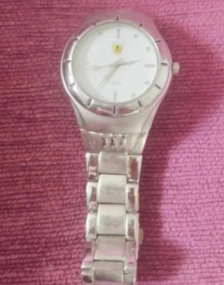 Reloj Ferrari Plata