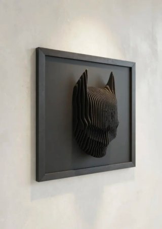 Quadro 3D Batman - Scultura da Parete
