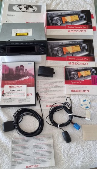 Radio y Navegador Becker Cascade Pro