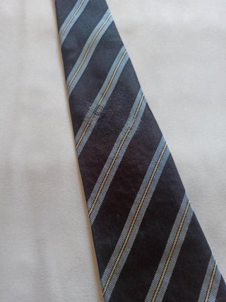 Corbata Zarauz azul con rayas diagonales