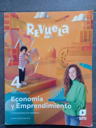 Economía y emprendimiento. 4 Secundaria. Revuel...