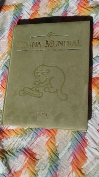 ¡Lote 6 Tomos Fauna Mundial Salvat Terciopelo!