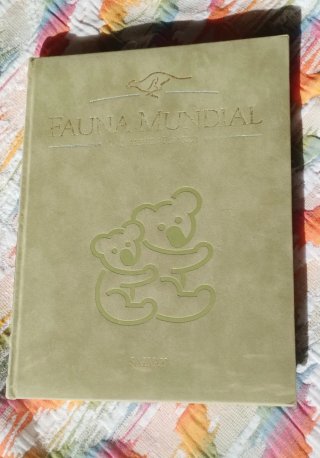 ¡Lote 6 Tomos Fauna Mundial Salvat Terciopelo!