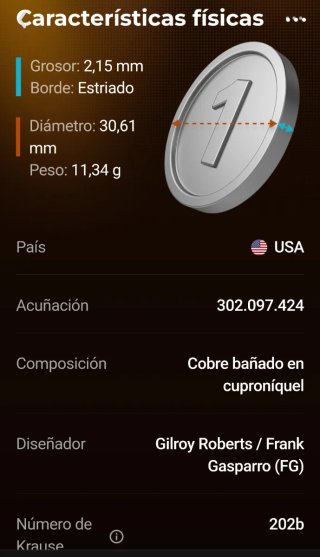 Medio Dólar Kennedy 1971-D Baño Oro 24k