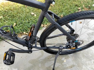 Bicicleta Rockrider ST 520 Negra