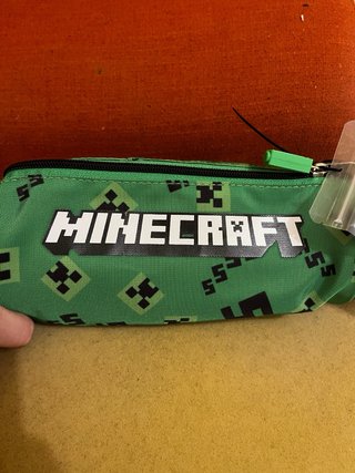 Astuccio Minecraft con 3 penne cancellabili