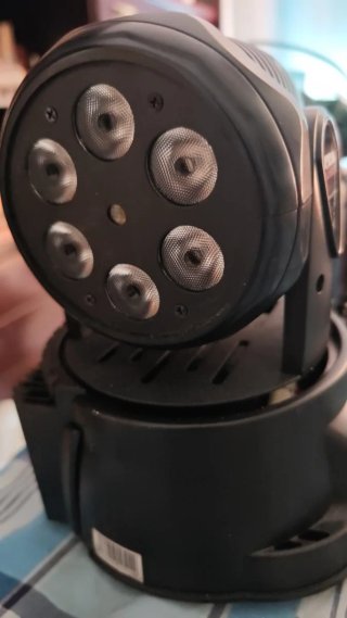 Máquina de humo PRO LIGHT foco LED