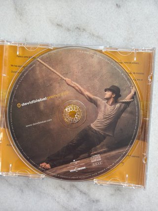 CD David Bisbal Premonición Firmado