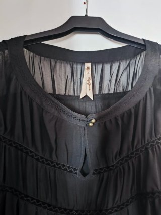 Vestido Pepe Jeans Negro Multicolor Talla L