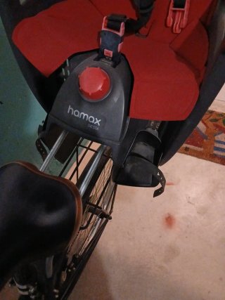 Asiento bici niño/bebé Hamax modelo siesta