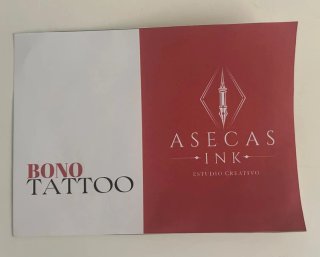 3 bonos de tatuajes en ASECAS INK.