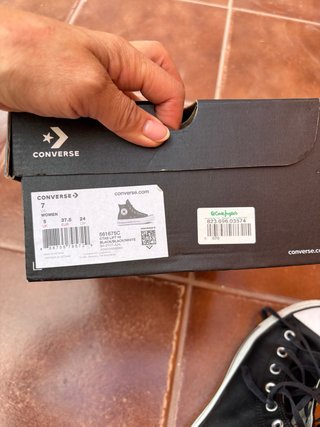 Botas Converse All Star Negras