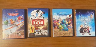Pack 4 Películas Disney DVD