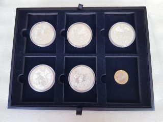 Monedas Onza Lunar Ruanda