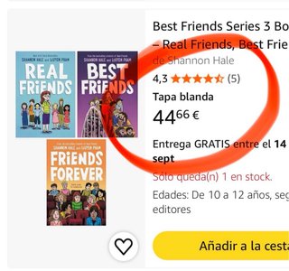 Libros inglés | Real Friends + Best Friends(pack)