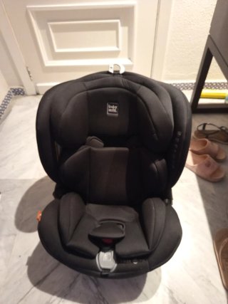 Silla de coche para bebé negra