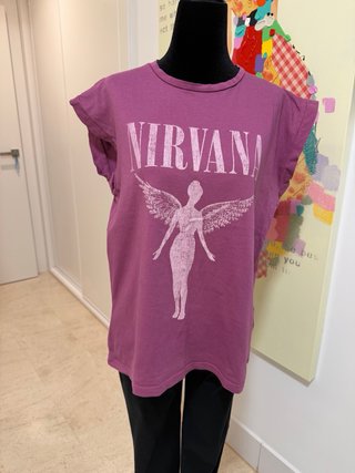 Camiseta Nirvana Talla Única