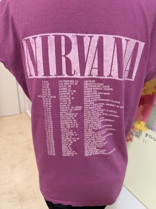 Camiseta Nirvana Talla Única