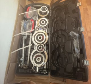 Maletín Mancuernas 55kg Ajustables